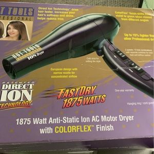 Hot Tools 1875 Watt anti-static ion hair dryer